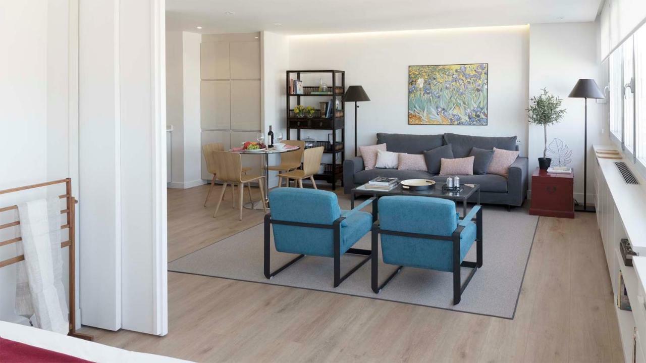 Chung cư 47 m² 1 phòng ngủ, 1 phòng tắm riêng ở Trung tâm thành phố Madrid Ngoại thất bức ảnh